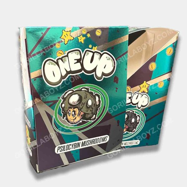Mango one up shrooms packaging 3.5 grams