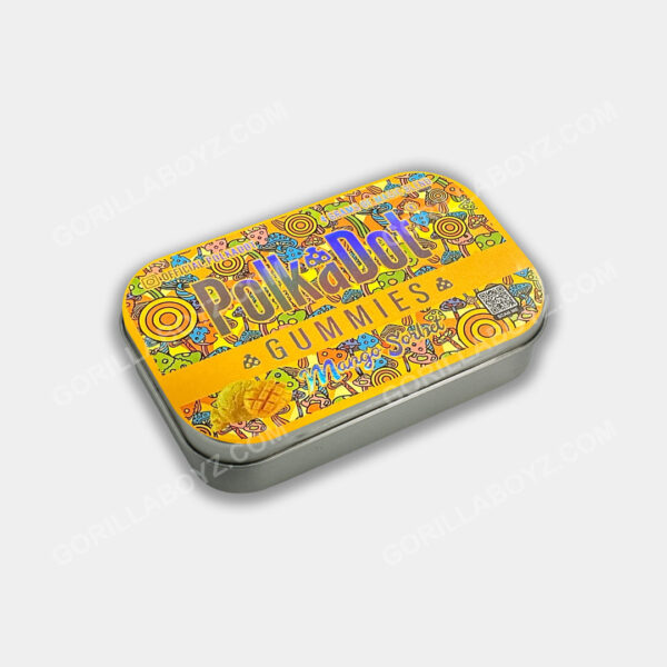 Mango Sorbet Gummies Tin Can (Empty)