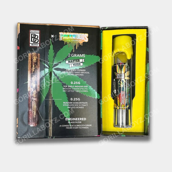 master kush packwoods packaging box