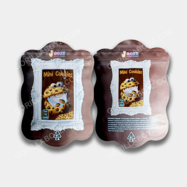 Mini Cookies mylar bags 600 mg