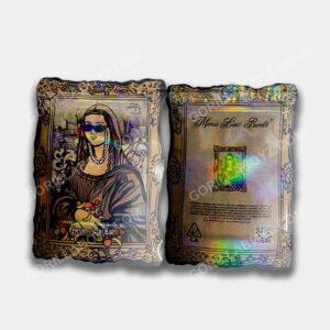Mona Lisa Runtz mylar bags 3.5 grams holographic