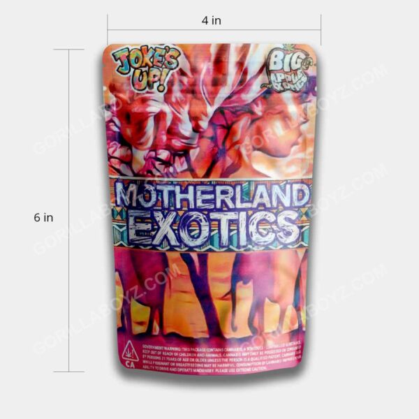 motherland exotics weed bag