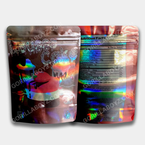 Mouse Cake mylar bags 600 mg