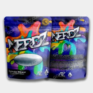 Nerdz mylar bags 3.5 grams