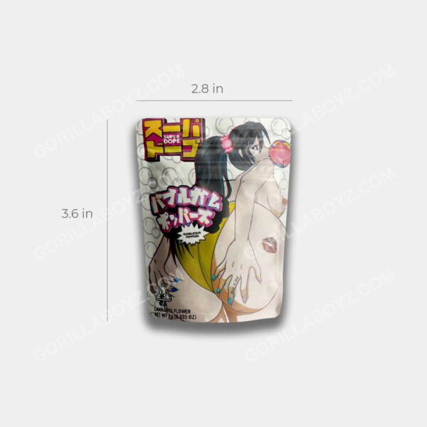 Bubblegum Popperz mylar bags 1 gram