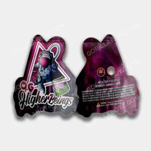 OG Higher Beings mylar bags 3D 3.5 grams