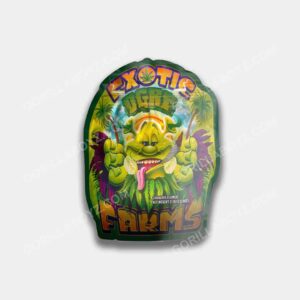 Ogre Farms mylar bags 3.5 grams 3D design