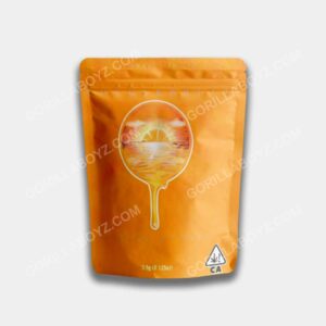 orange sunset mylar bags
