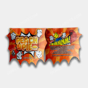 Peach Pie mylar bags 3.5 grams
