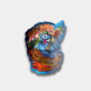 Peanut Butter Cookies mylar bags 3.5 grams 3D design