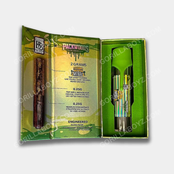 peanut butter mintz packwoods packaging box