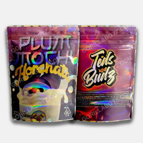 Plum Mochi Horchata mylar bags 3.5 grams