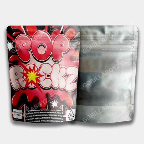 Pop Rockz Mylar Bag 3.5 Grams