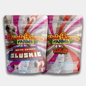 Private Reserve Farms White Cherry Slushie mylar bags 3.5 grams