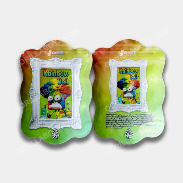 Rainbow Belt mylar bags 600 mg