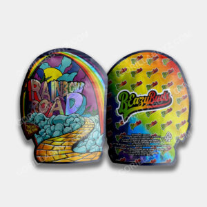 Rainbow Road mylar bags 3.5 grams