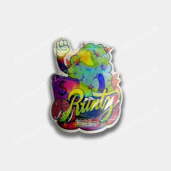 Runtz mylar bags 3D 3.5 grams