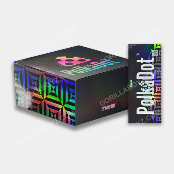 Smore Polka Dot shrooms packaging box