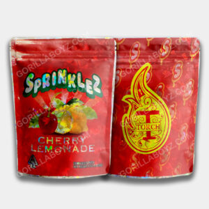 Sprinklez Cherry Lemonade Holographic mylar bags 3.5 grams