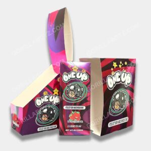 Strawberries one up shrooms packaging