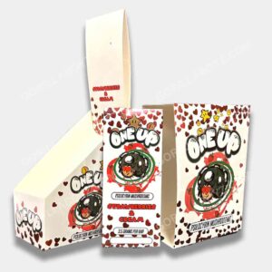 Strawberries & Cream one up shrooms packaging