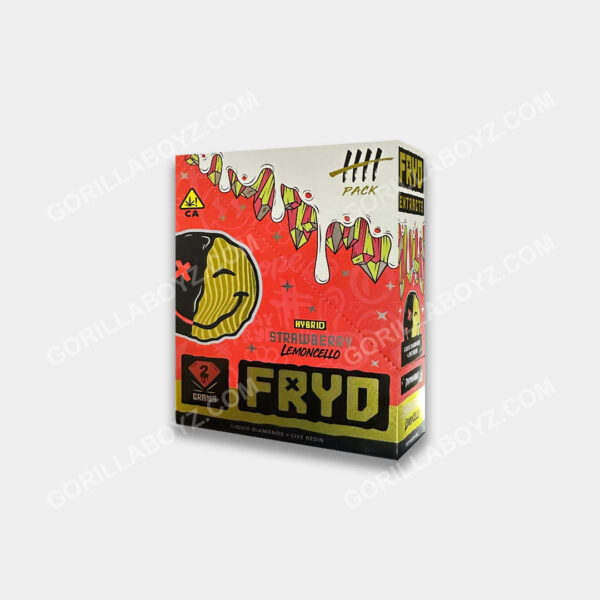 Fryd Strawberry Lemoncello Empty Disposable Carts