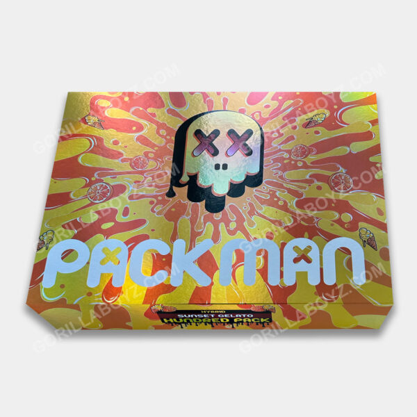 Packman Sunset Gelato empty disposable carts