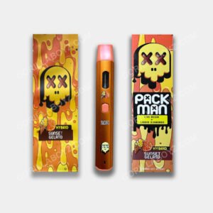 Packman Sunset Gelato disposable carts