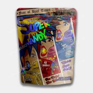Super Candy mylar bags 16 ounces