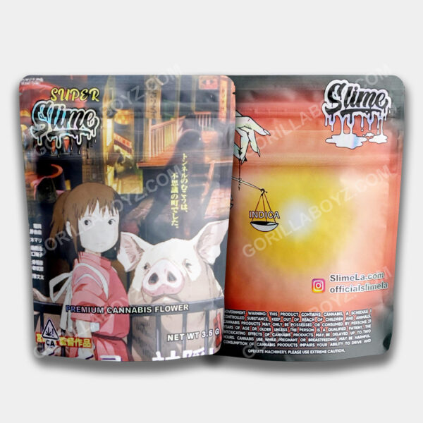 Super Slime mylar bags 3.5 grams