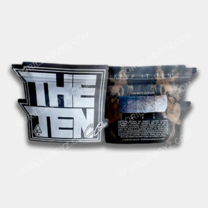 The Ten mylar bags 3.5 grams