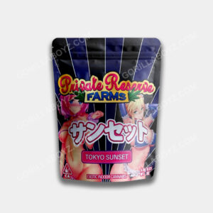 Tokyo Sunset mylar bags 3.5 grams