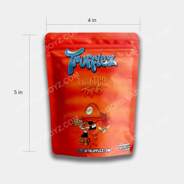 pirates truffle mylar bags