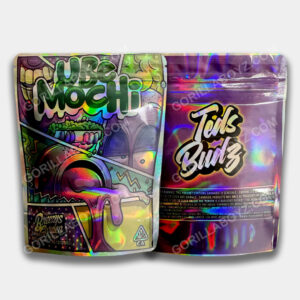 Ube Mochi mylar bags 3.5 grams
