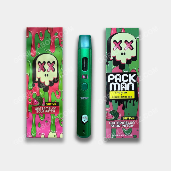 Packman Watermelon Sour Patch Empty Disposable Carts
