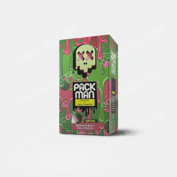 Packman Watermelon Sour Patch Empty Disposable Carts