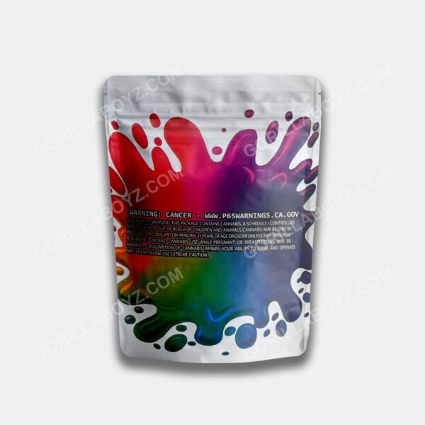 White Bacio 3.5 grams mylar bags