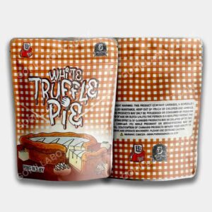 White Truffle Pie mylar bags 3.5 grams
