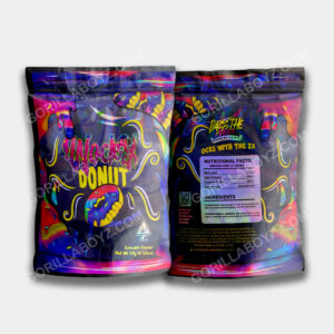 Wocky Donut mylar bags 3.5 grams