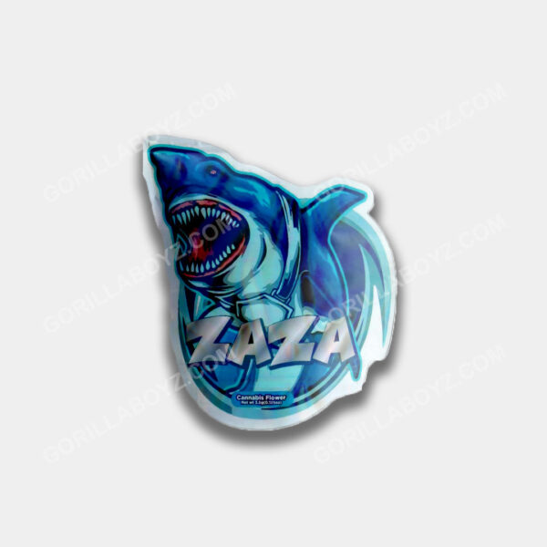 Zaza 3D mylar bags holographic