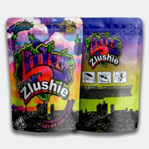 Zlushie Logan Berry mylar bags 3.5 grams