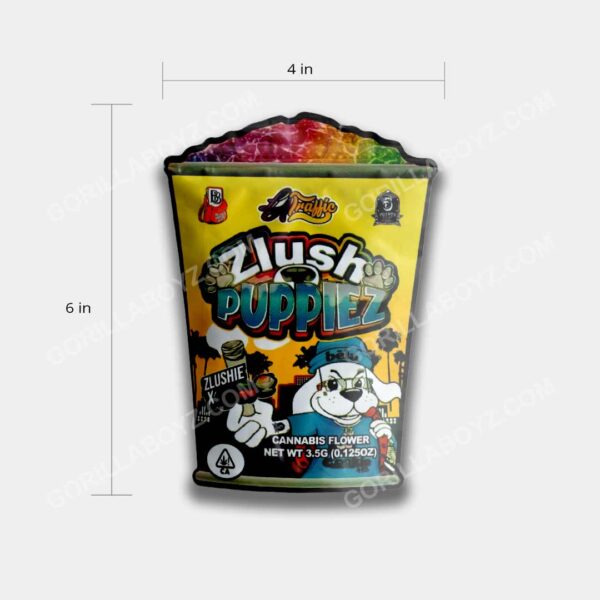 Zlush Puppiez mylar bags 3.5 grams