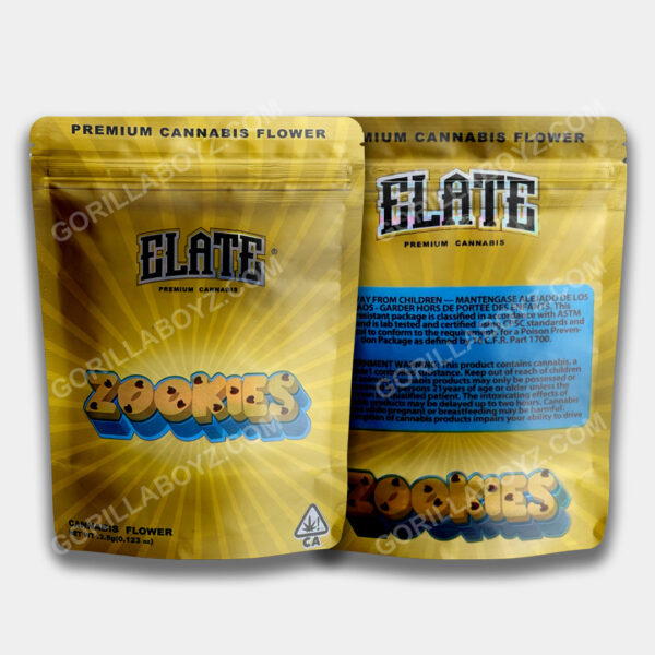 Zookies mylar bags 3.5 grams