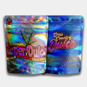 Zuper Dulce Holographic mylar bags 3.5 grams