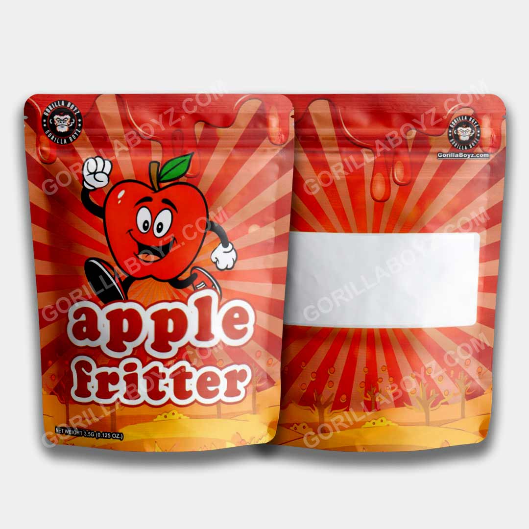 apple fritter mylar bags 3.5 grams